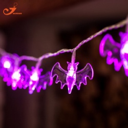 String Lights with Bat