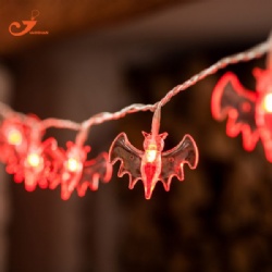 String Lights with Bat